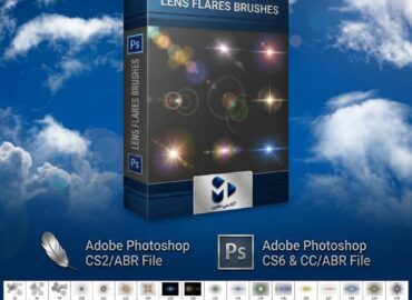 دانلود GraphicRiver 30 Lens Flare Brushes فتوشاپ
